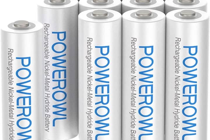 Imagen de baterías recargables Powerowl