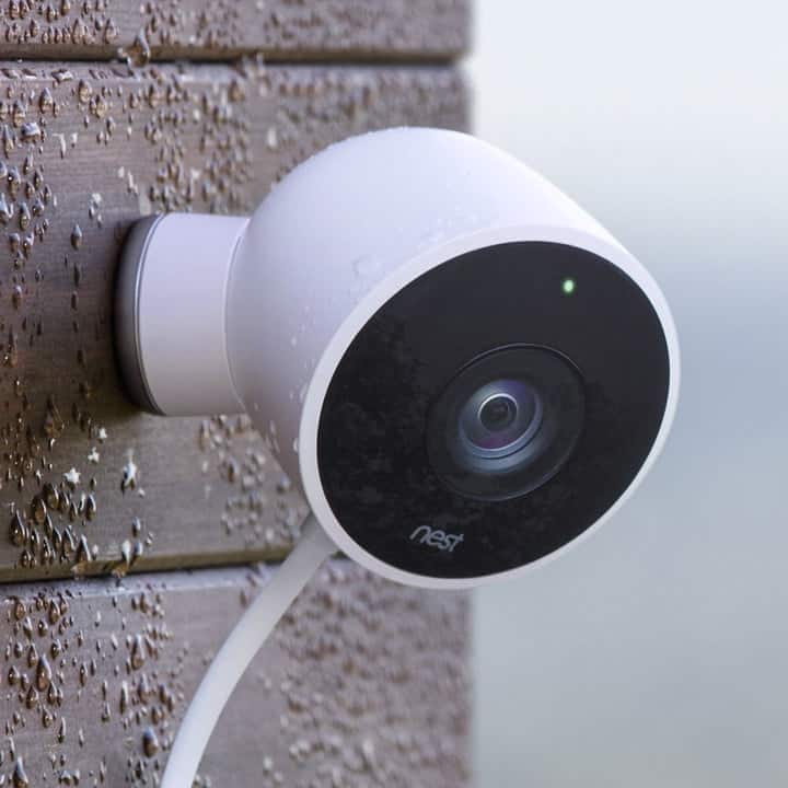 Cámara de seguridad para exteriores Google Nest Cam